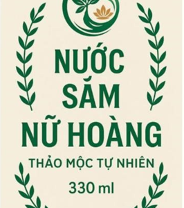 Nước Sâm Nữ Hoàng – 330ml